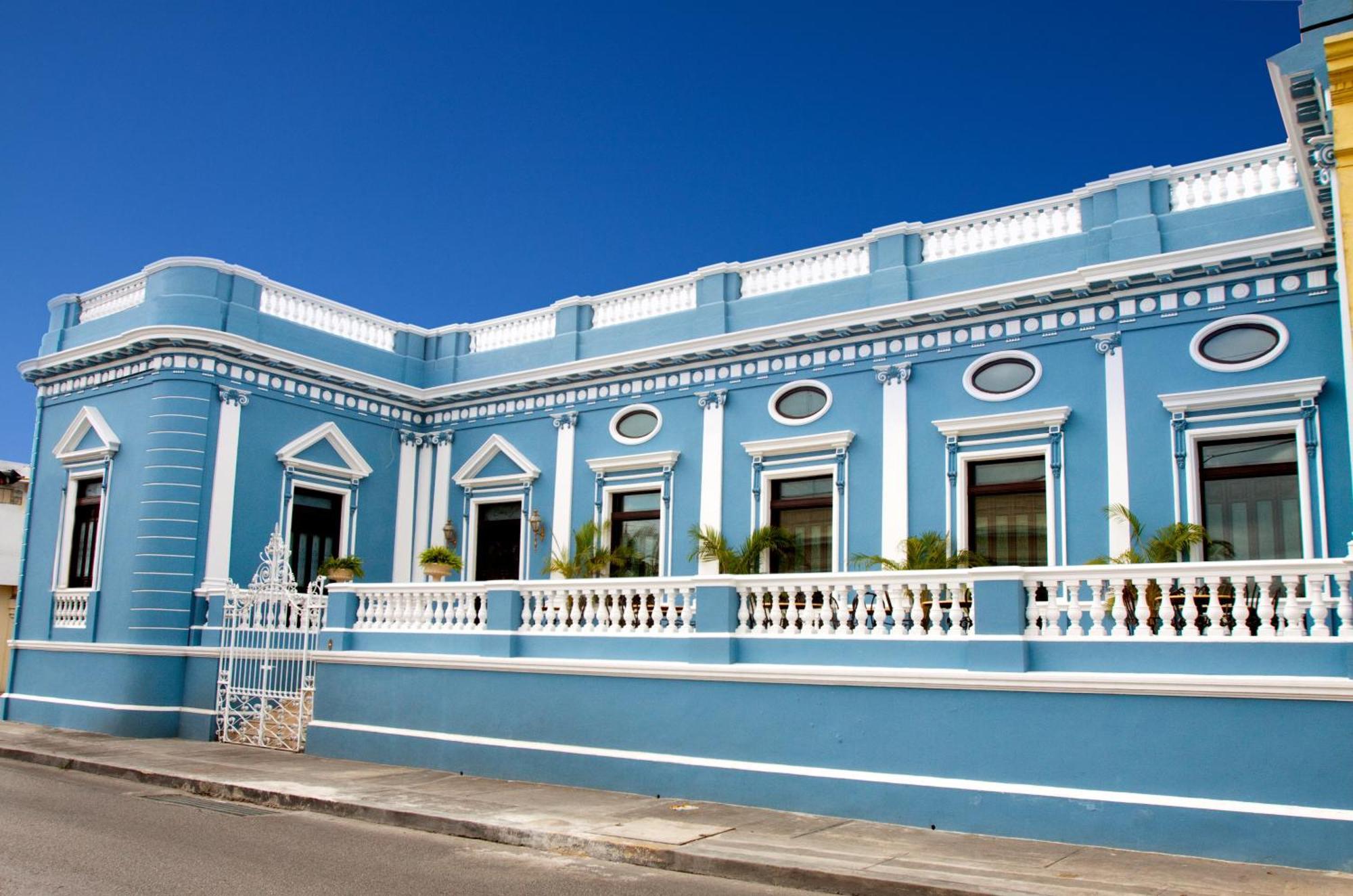 فندق ميريدافي  Casa Azul Monumento Historico المظهر الخارجي الصورة